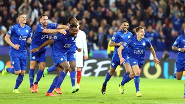A Leicester City a legjobb nyolc között folytathajta. Fotó: EPA/Tim Keeton