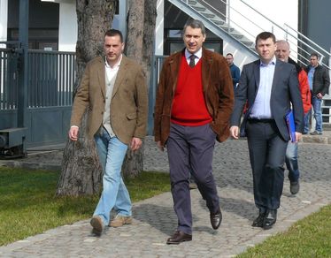 Lázár János Csíkszentsimonban. A szerző felvétele