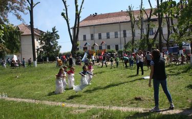 Szórakoztató versenyeken mérték össze ügyességüket a gyerekek A SZERZŐ FELVÉTELE