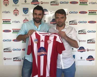 Constantin Gecu és a Sepsi OSK sportigazgatója, Bokor János