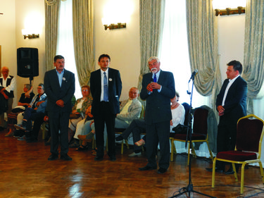 Hegedűs Ferenc, Deák Ferenc, Márton Árpád és Lung László Zsolt. A szerző felvétele