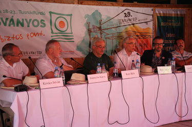 Kovács István, Hafefenscher Károly, Kató Béla, Balog Zoltán David Campanale. Fotó: Albert Levente
