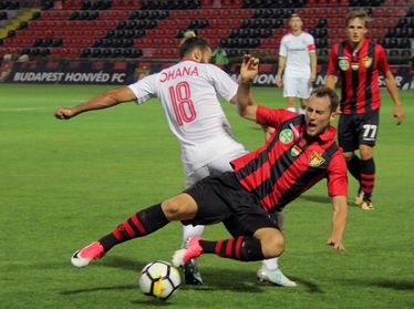 Nagy falat volt az izraeli bajnok a kispestieknek. Fotó: Facebook / Budapest Honved FC
