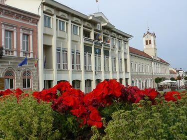 A megyeháza. Szekeres Attila felvétele