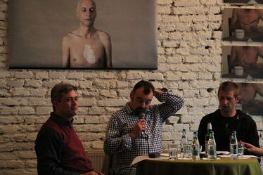 Benő Attila, Király Zoltán, Muszka Sándor. Fotó: Albert Levente