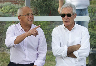 Egervári Sándor és Mezey György. Fotó: MTI