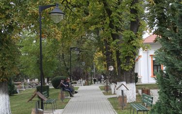 A Promenádon már korábban új közvilágítást szereltek. A szerző felvétele