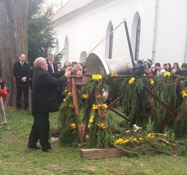 Megkondították az új harangot. A szerző felvétele
