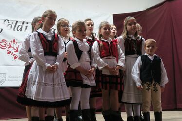  Az árapataki vallásórás gyerekek énekcsoportja. Fotó: Kiss Csilla