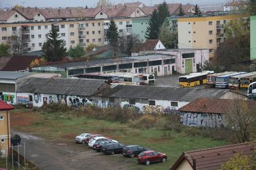 Ronda garázsok helyett művelődési épületeket álmodnak. Fotó: Albert Levente