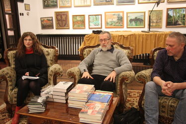 Szebeni Zsuzsa, Bogdán László, Kopacz Attila. Fotó: Albert Levente