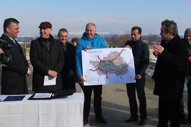 Egyelőre csak térképen, de három éven belül a valóságban is megújul Erdővidék legfontosabb útszakasza. A szerző felvétele