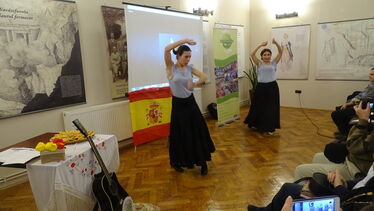 Flamenco tánc Isabel Fernandez és Haykuhi Harutyunyan elődásában. A szerző felvétele