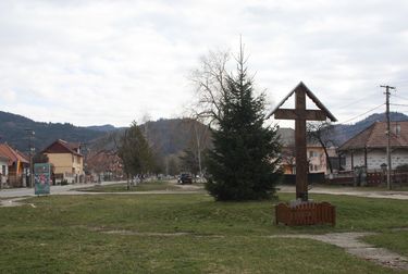 A vajnafalvi parkban kívánják felállítani a szobrokat. A szerző felvétele