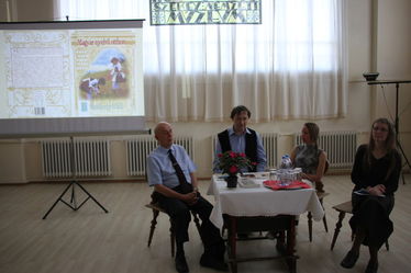 Móricz László, Pomozi Péter, Karácsony Fanni és Szőcsné Gazda Enikő. Fotó: Albert Levente