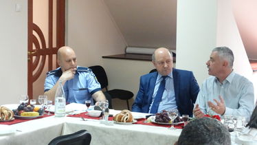 Victor Moldoveanu, Eugen Palade és Tamás Sándor. A szerző felvétele