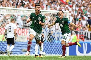 Hirving Lozano (22) szerezte a győztes gólt. Fotó: FIFA