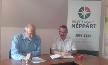 Zakariás Zoltán és Bálint József. A szerző felvétele