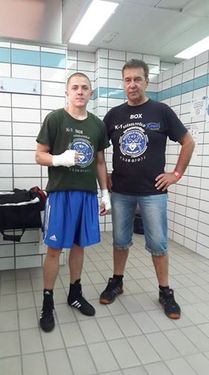 Norbert és edzője, Pap Ferenc