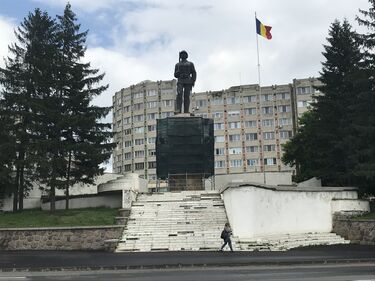 Rendkívül rossz állapotban van az emlékmű. A szerző felvétele