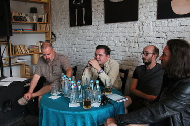 Szántai János, Ştefan Baghiu, Alex Vlăsieş és Ştefan Manasia. Albert Levente felvétele