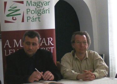 Dr. Fülöp Csaba és Szabó Levente. A szerző felvétele