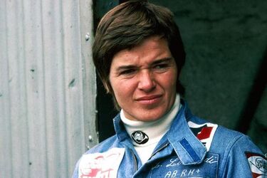 Lella Lombardi, aki első nőként a 70-es években 12 futamon indult. Fotó: Red Bull