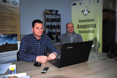 Salamon Balázs és Fülöp István. A szerző felvétele