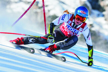 Mikaela Shiffrin. Fotó: AFP / Tiziana Fabi
