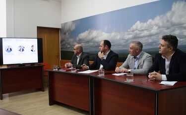 László Endre, Grüman Róbert, Édler András György és Gyerő József. A szerző felvétele