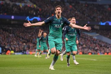 Fernando Llorente gólja elődöntőt ért a Tottenhamnek. Fotó: UEFA Champions League