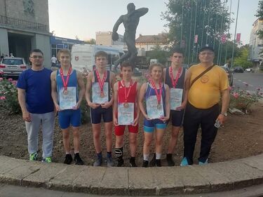 Az érmes sepsiszentgyörgyi birkózók