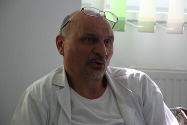 Dr. Antal Álmos nyolc évig töltötte be az orvosigazgatói tisztséget. Albert Levente felvétele