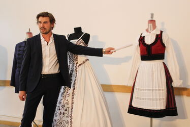 Ifj. Dávid Alpár bemutatót tart. A szerző felvétele