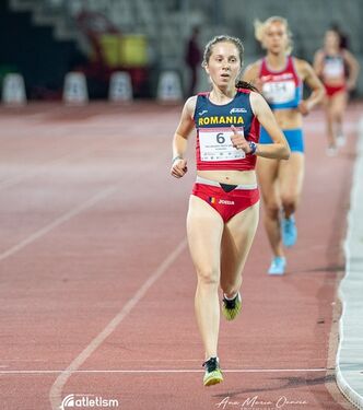 Păcurariu-Nagy Helén. Fotó: Román Atlétikai Szövetség