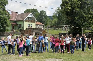 Több mint hatvan hátrányos helyzetű gyermek ízlelhette meg a táborozás örömeit. Bagyinka Ágota felvétele
