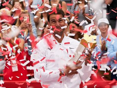 Rafael Nadal. Fotó: MTI