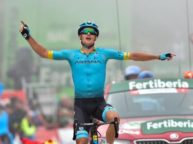 Jakob Fuglsang. Fotó: AFP