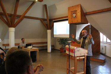 Horváth Levente lelkipásztor. Fotó: Albert Levente