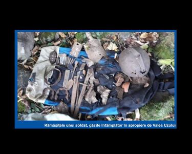 A román sajtót bejárt állítólagos maradványok. Fotó: Informația Harghitei