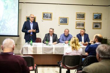 Dávid Sándor, Fejér Laszló Ödön, Bokor Tibor és Tamás Sándor. Fotó: Kocsis B. János