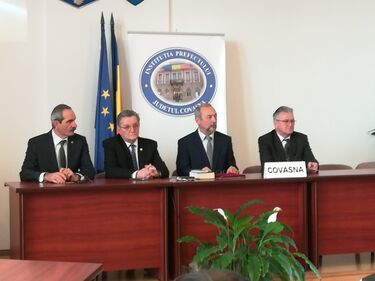 Alexandru Teacă, Gheorghe Baciu,  Iulian-Constantin Todor és Necolae-Viorel Radocea. A szerző felvétele