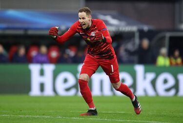Gulácsi Péter. Fotó: UEFA Champions League