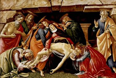  Botticelli: Piéta (1495)
