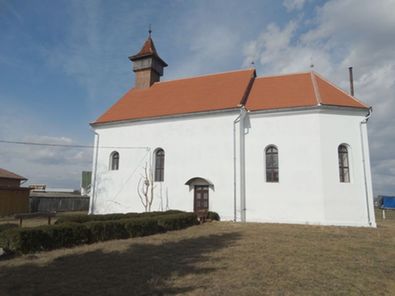 A kézdioroszfalvi templomot reformátusok és katolikusok közösen használják. A szerző felvétele