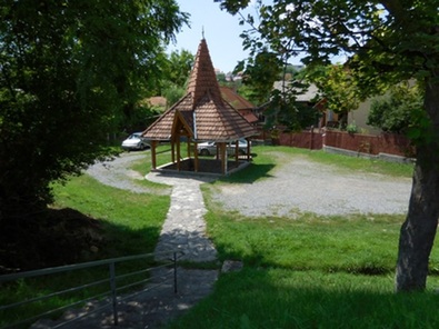 A forrás pavilonja. A szerző felvétele