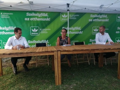 Antal Árpád, Ferenczy Ágnes és Debreczeni László. A szerző felvétele