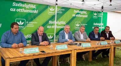 Marti István, Silviu Tăraş, Tamás Sándor, Jénáki Csongor, Jancsó Ernő és Kanyó Antal. Fotó: Kocsis B. János