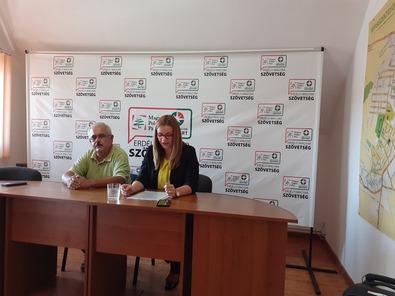 Miklós András és Tatár Imola. A szerző felvétele