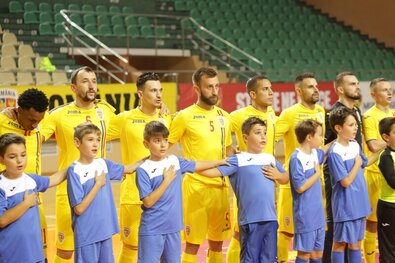 Mánya Szabolcs (5). Fotó: Facebook / Futsal Romania